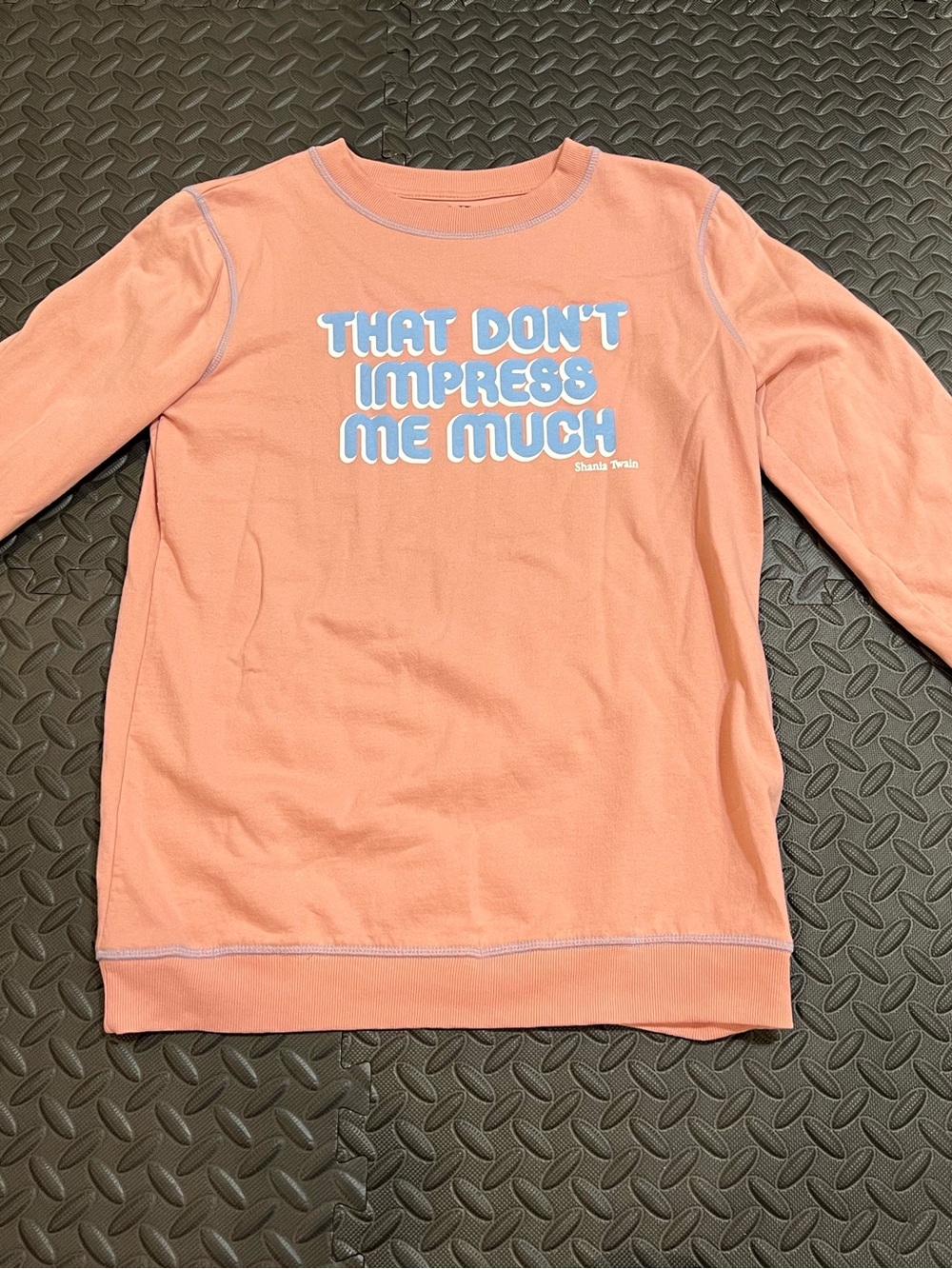 That Don't Impress Me Much Pink Graphic Women’s Top
